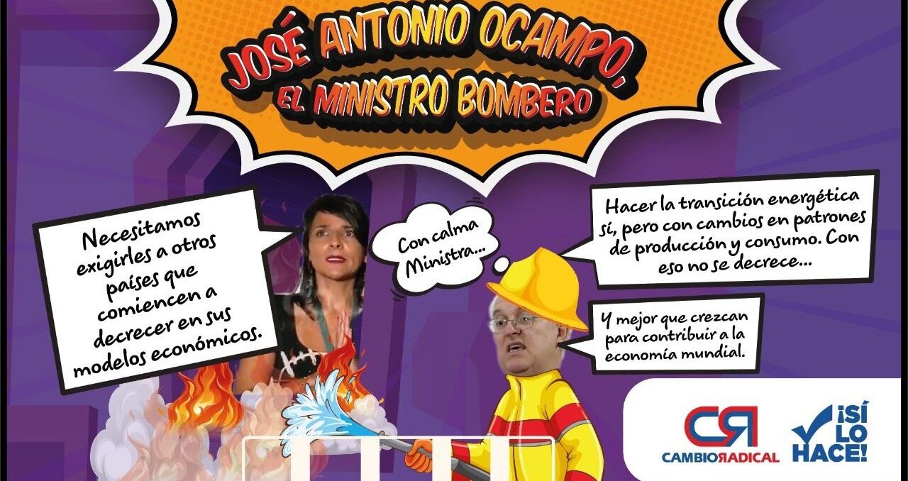 Cambio Radical vuelve a cuestionar las afirmaciones de la ministra Irene Vélez.