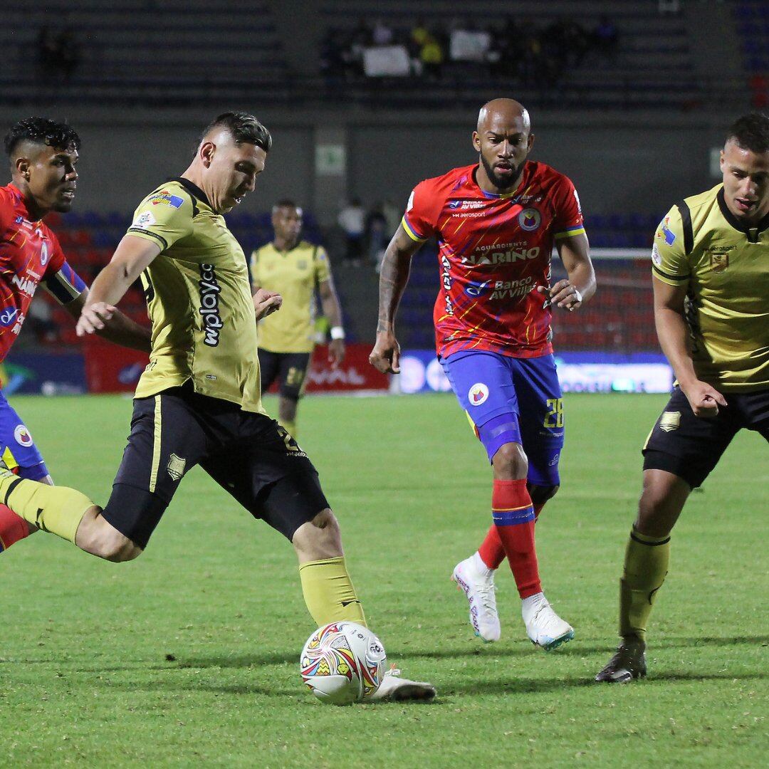 Victoria del Deportivo Pasto, por 3 a 0, frente a Águilas Doradas en la fecha 5 de cuadrangulares de Liga BetPlay