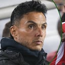 Lucas González llegó como nuevo DT de Nacional a tomar decisiones.