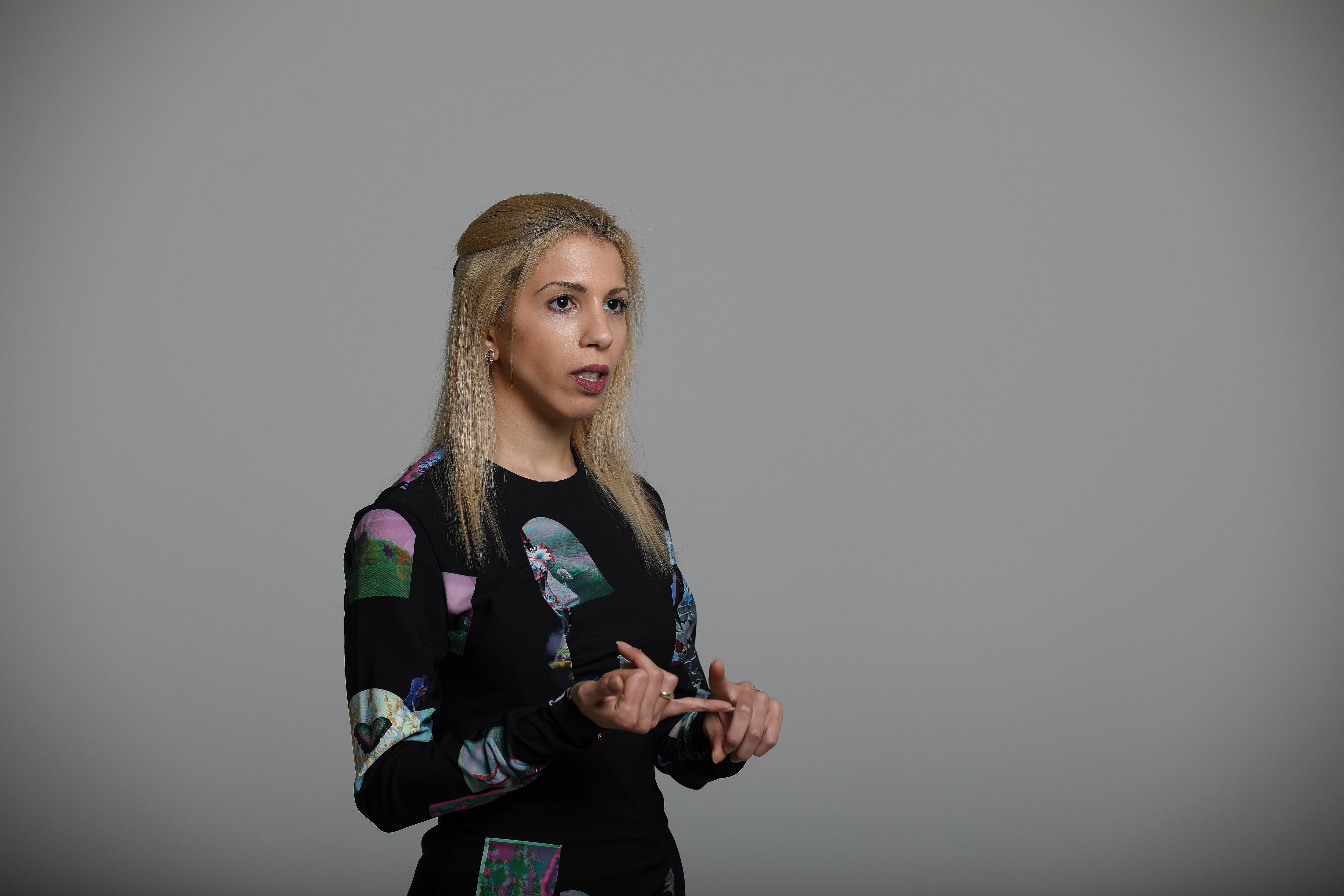 Rim Kanaan. Cónsul de Palestina en Colombia