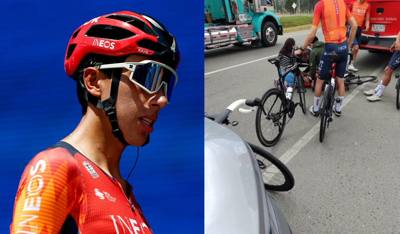 Egan Bernal hace un año sufrió un duro accidente que pudo acabar con su vida.