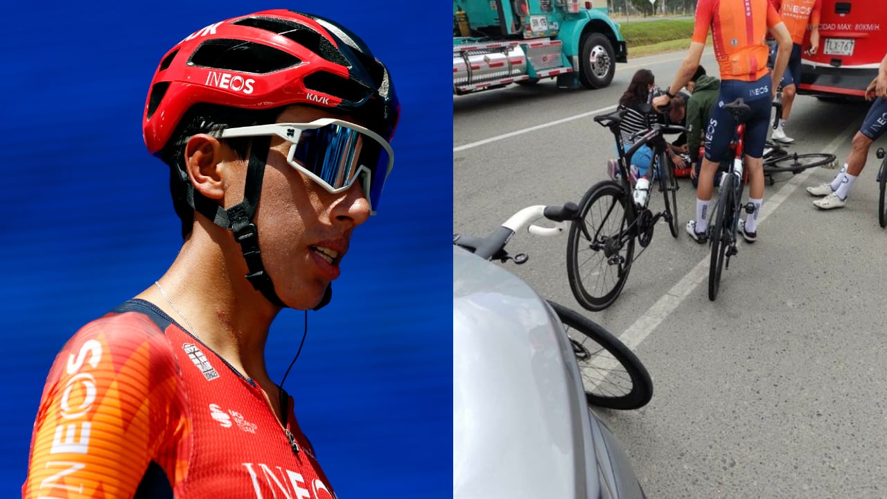Egan Bernal hace un año sufrió un duro accidente que pudo acabar con su vida.
