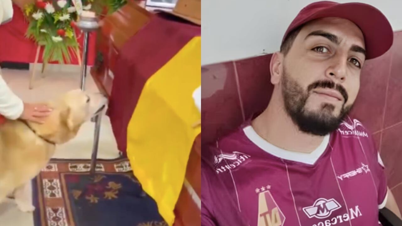 Funeral deK hincha del Tolima.
