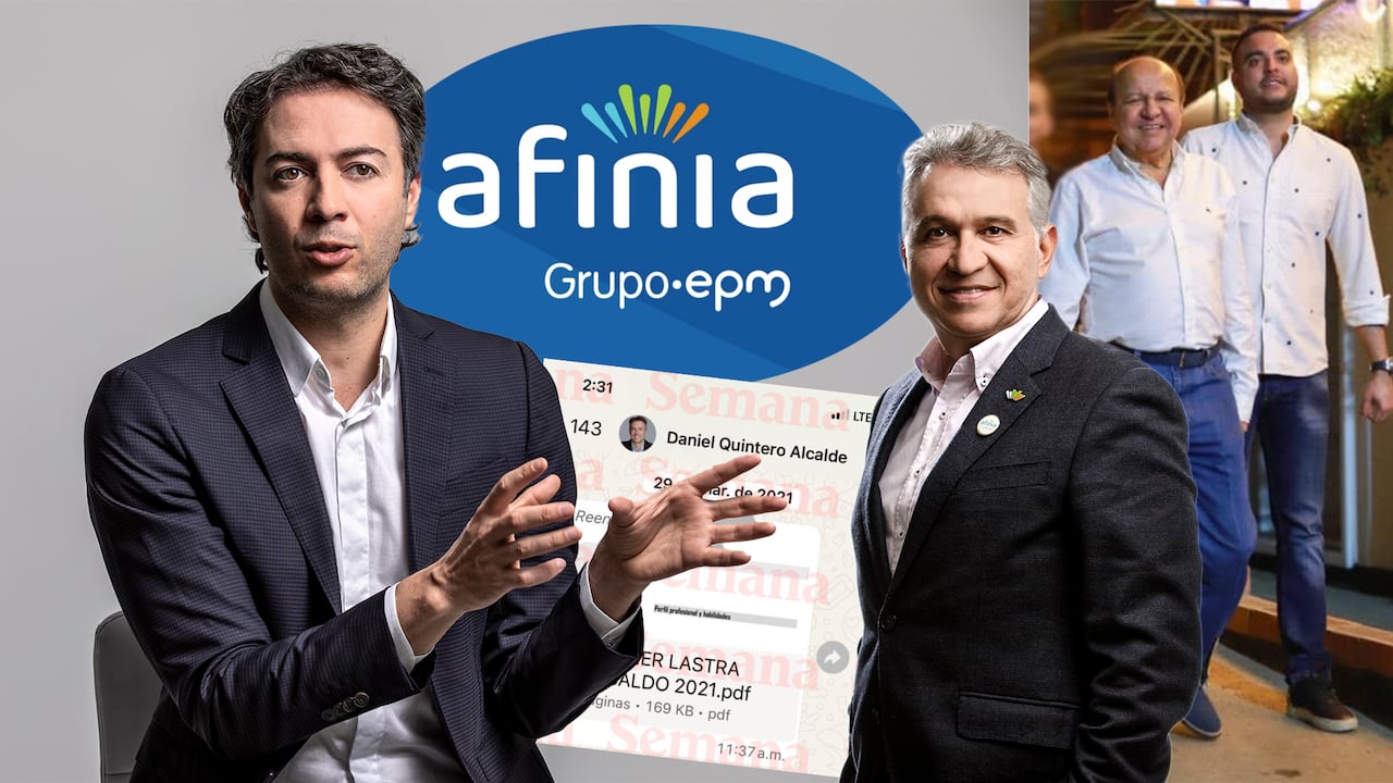 El exalcalde de Medellín, Daniel Quintero, se ve envuelto en un nuevo escándalo por la gerencia de Afinia, donde estaría involucrado también Javier Lastra, William y Sebastián Ortega.