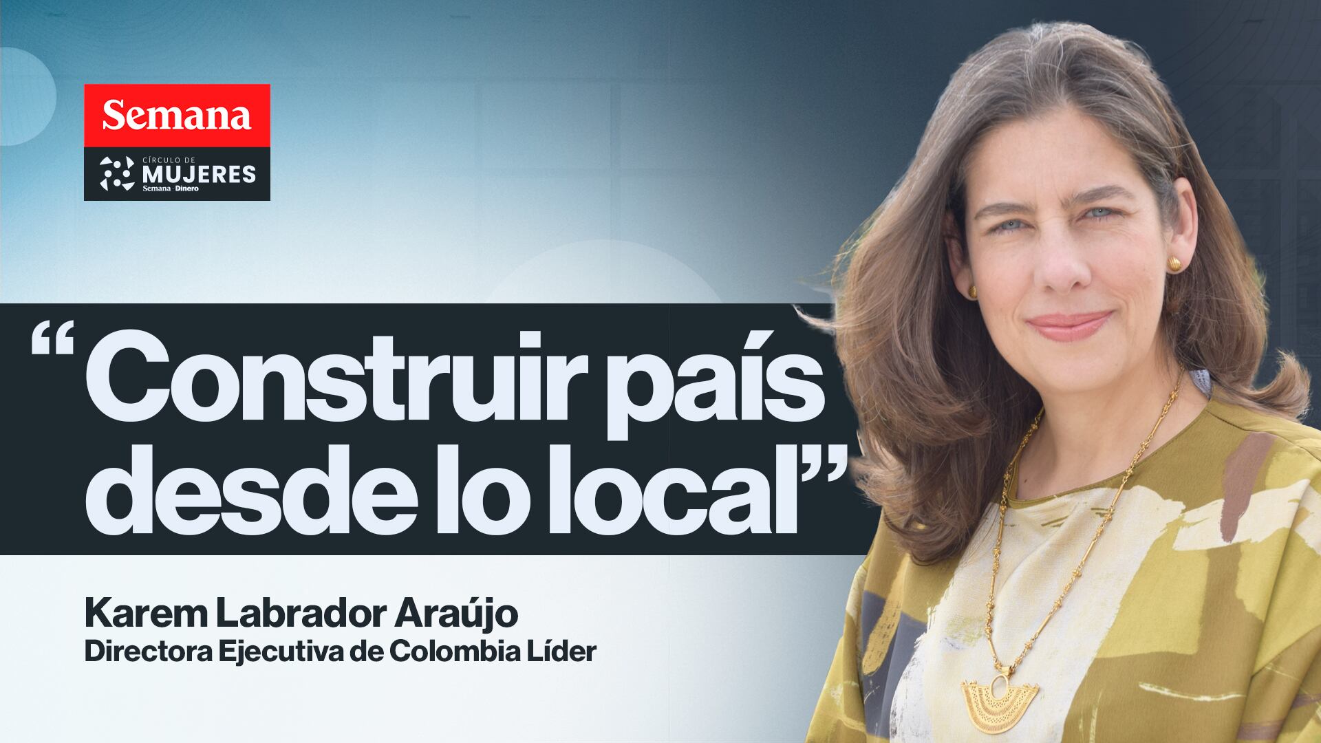 Su trayectoria recuerda que es posible otra forma de liderazgo. Uno que se ejerce desde el servicio, que inspira y transforma con capacidad de escucha, voluntad de aprendizaje y compromiso con la inclusión.