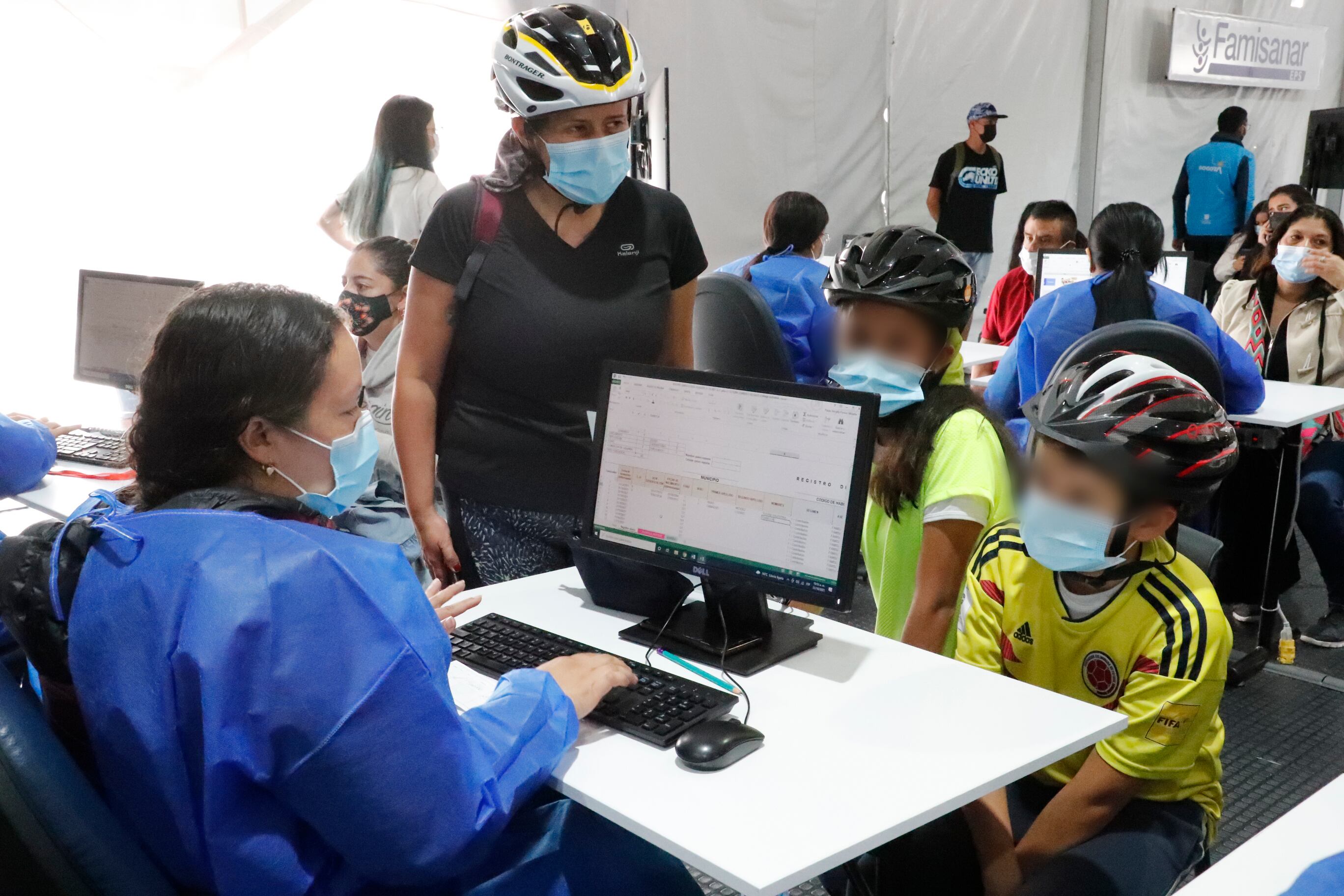 Inicio de  Vacunación de niños de 3 a 11 años