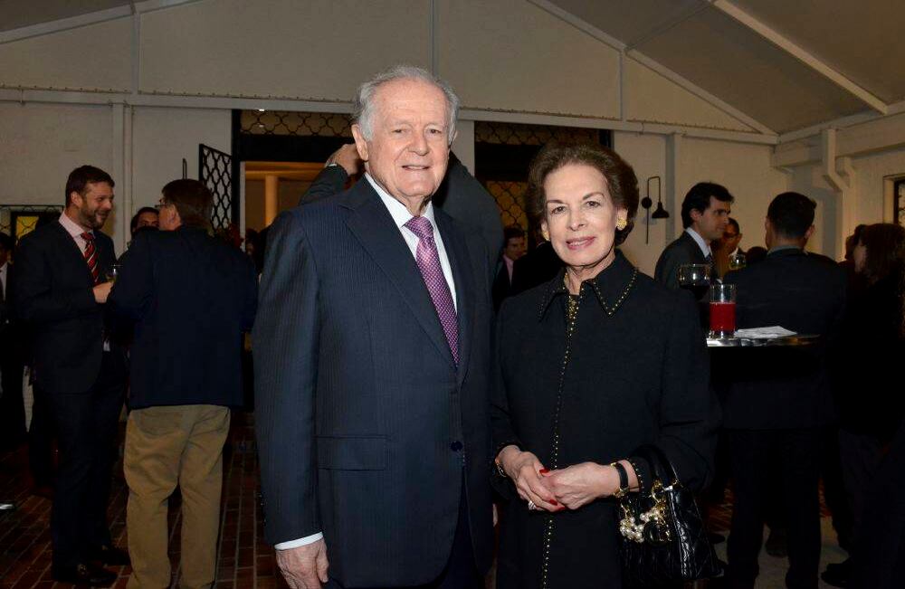 Luis Carlos Samiento y su esposa Fanny Gutierrez de Sarmiento