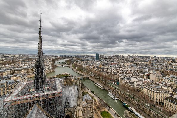 La aguja es una de las características más especiales de la catedral.