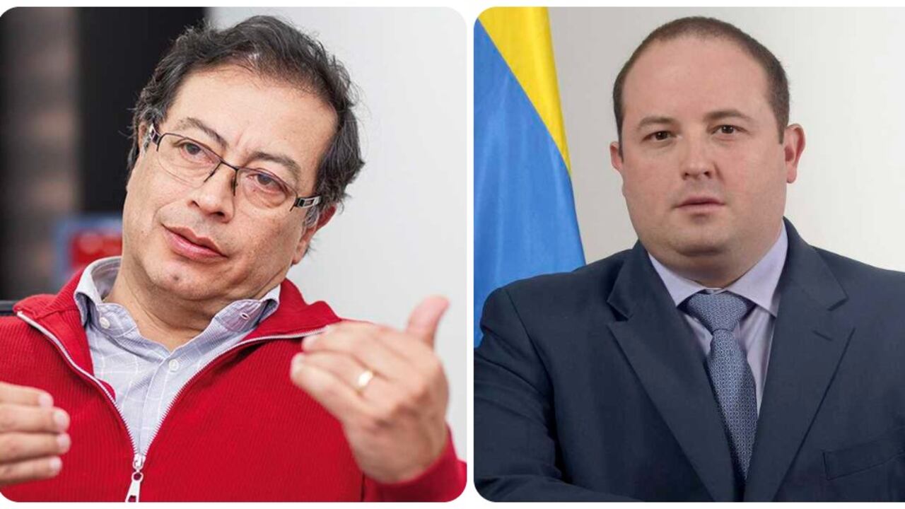 Gustavo Petro y Fernando Nicolás Araujo.