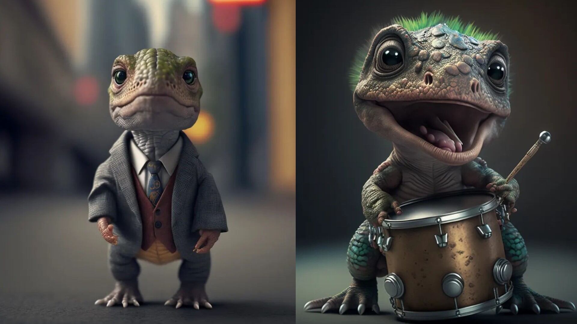 La cuenta en Instagram the_ai_dreamses la creadora de estas curiosas ilustraciones basada en inteligencia Artificial.