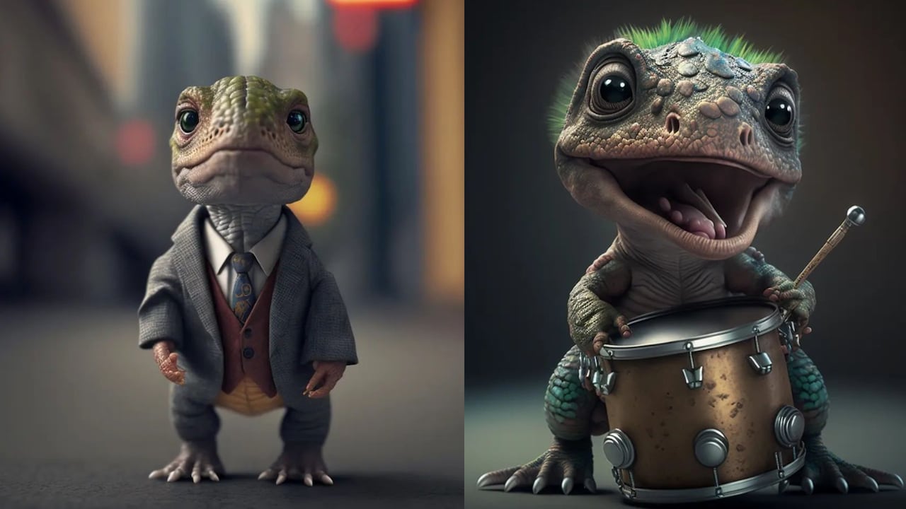 La cuenta en Instagram the_ai_dreamses la creadora de estas curiosas ilustraciones basada en inteligencia Artificial.