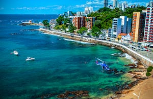 Salvador de Bahía, en Brasil.