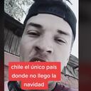 Video de venezolano causó controversia por criticar la falta de espíritu navideño en Chile.