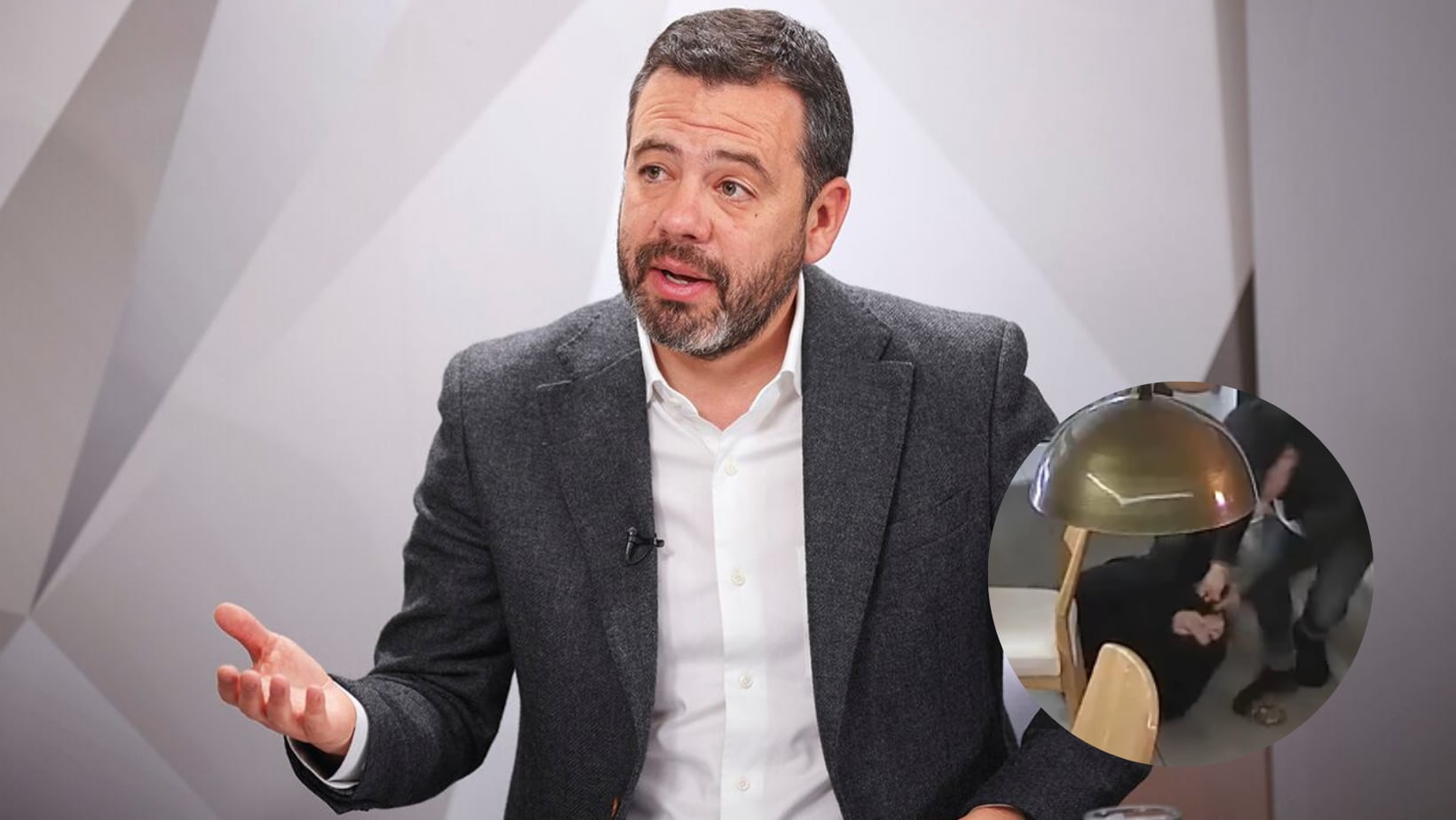 El Alcalde fue contundente y pidio dar con la captura del agresor.