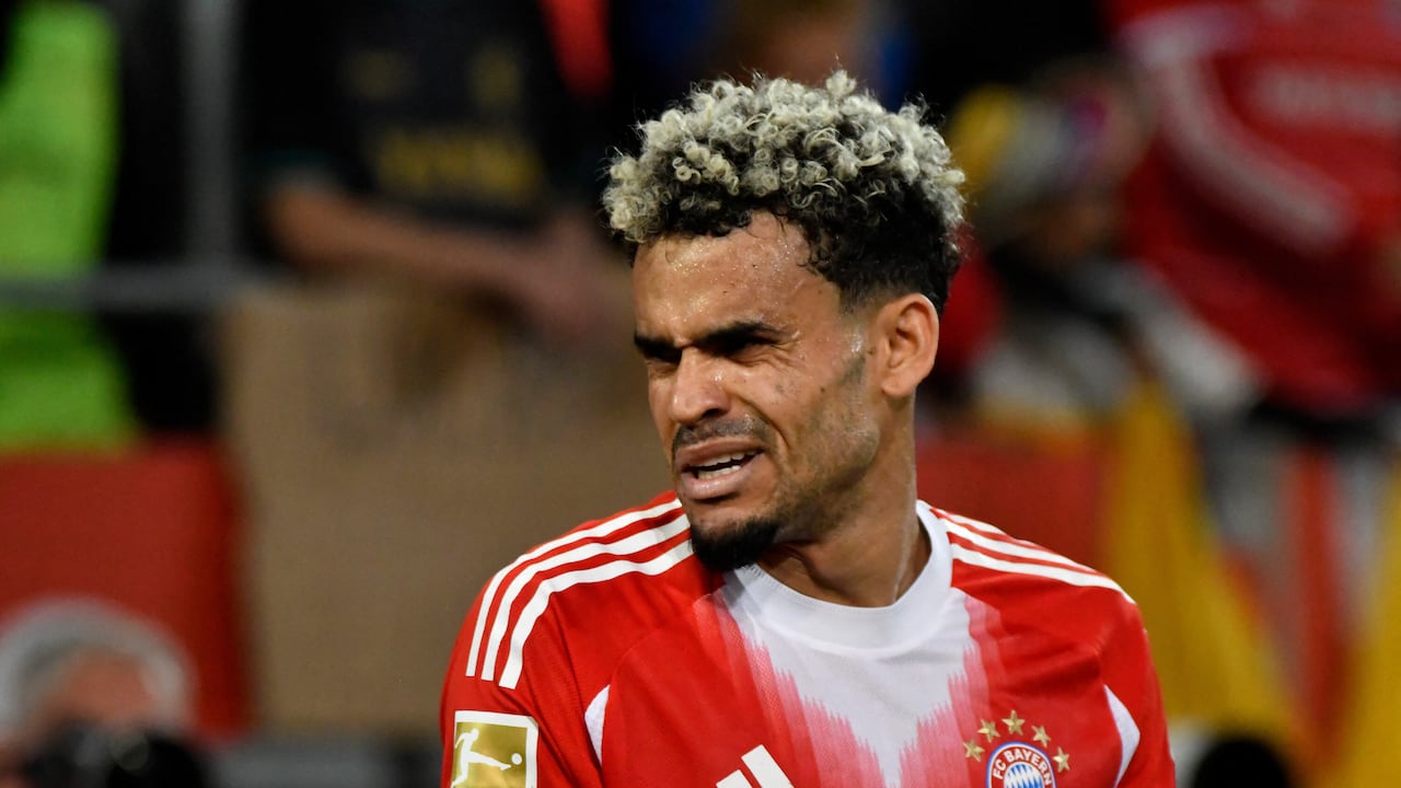 Luis Díaz vuelve a la acción en la Bundesliga disputando el partido de Bayern Múnich vs. Hamburgo
