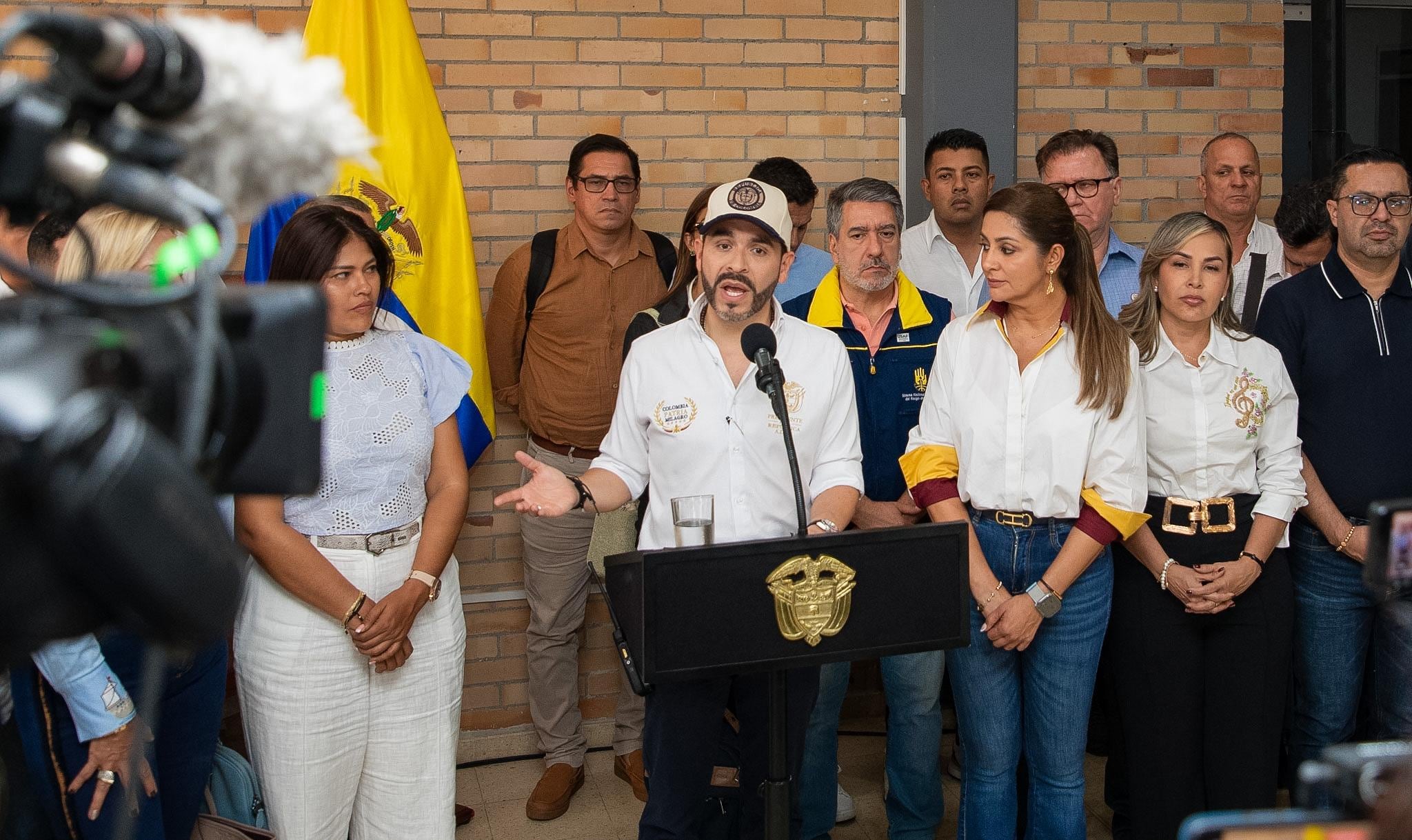 Rueda de prensa presidente Abelardo De La Espriella