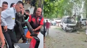Imágenes que dejó la explosión en Cúcuta, este martes 27 de octubre.