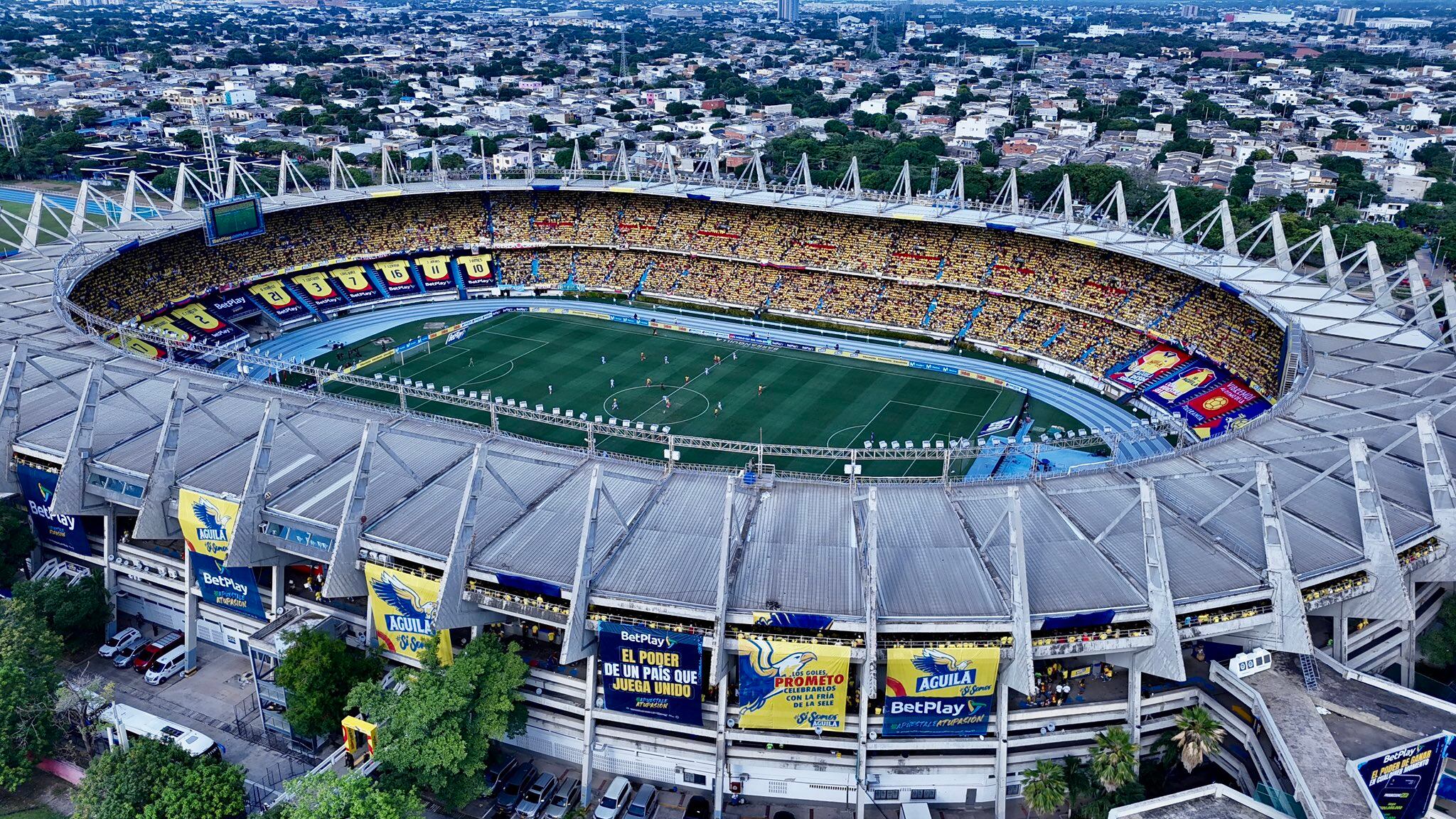 Estadio Metropolitano de Barranquilla.