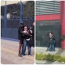 Presunto ataque con cuchillo en Bogotá.
