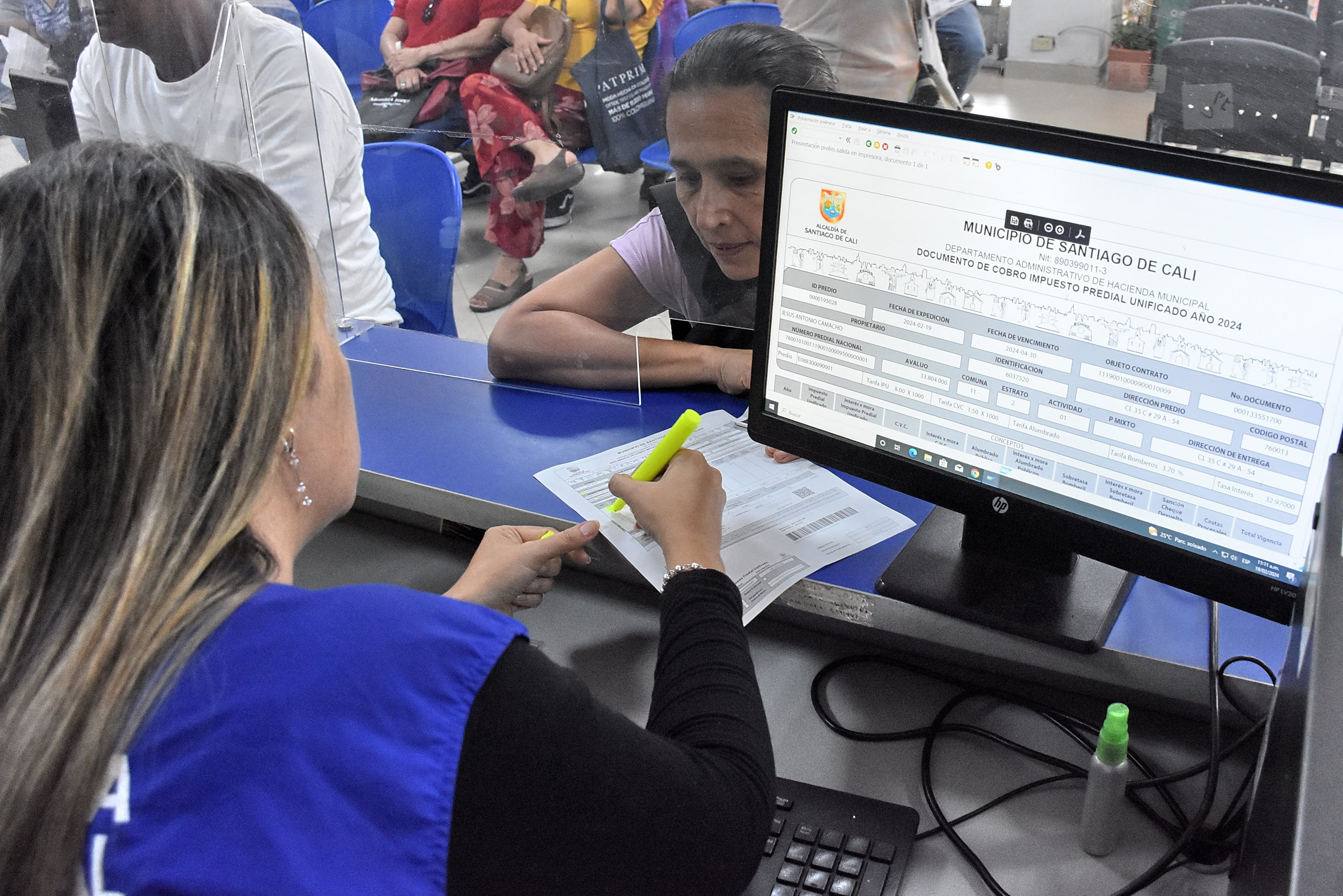 Los Caleños le madrugaron al pago del impuesto predial y poder recibir los descuentos otorgados por la secretaría de hacienda municipal para esta vigencia 2024.