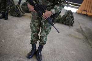 El uniformado estaba adscrito al Gaula Militar de Putumayo.