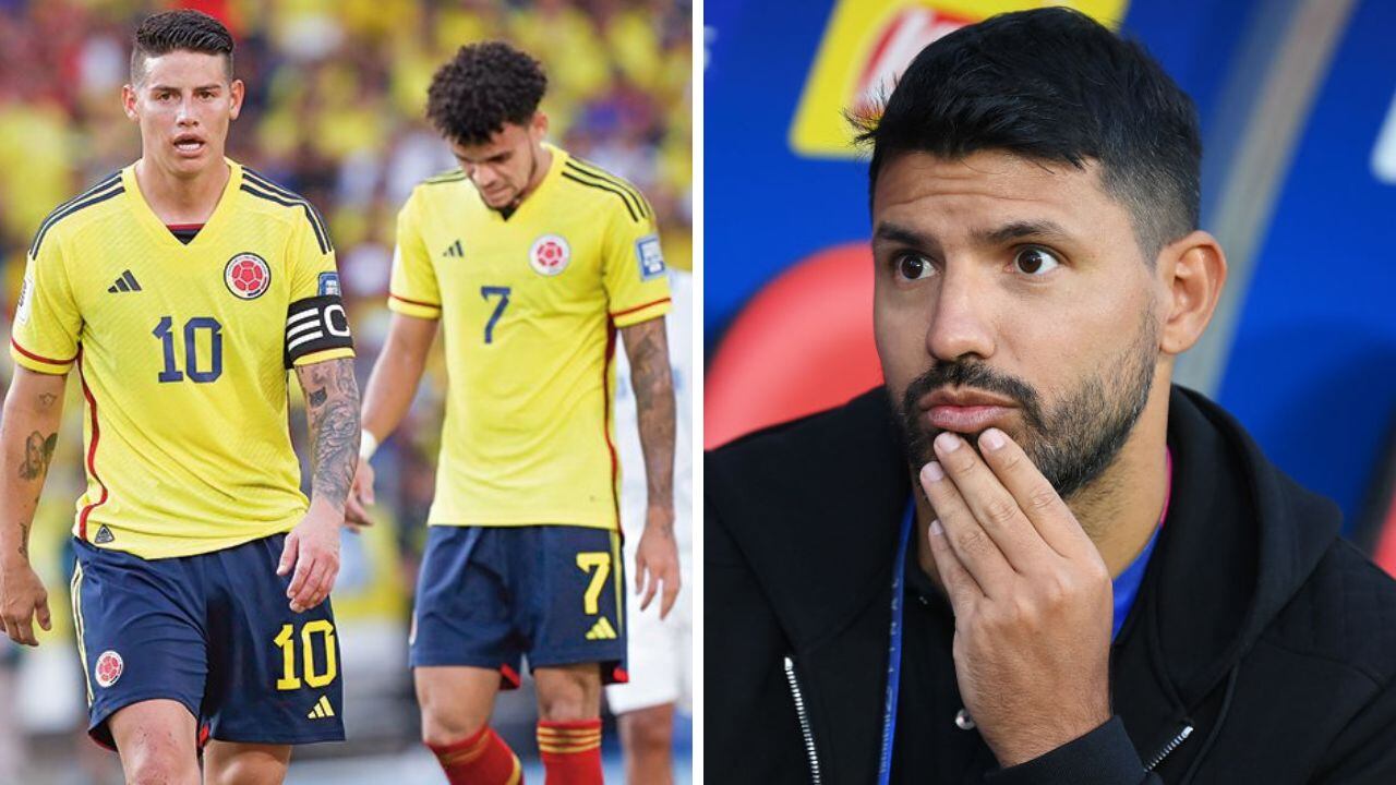 Agüero habló de Colombia.