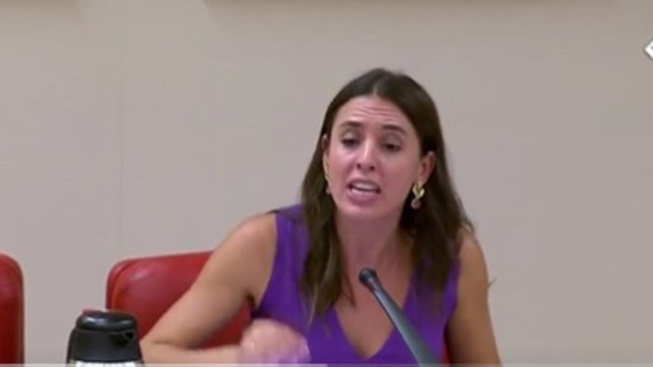 Irene Montero, ministra de la Igualdad de España.