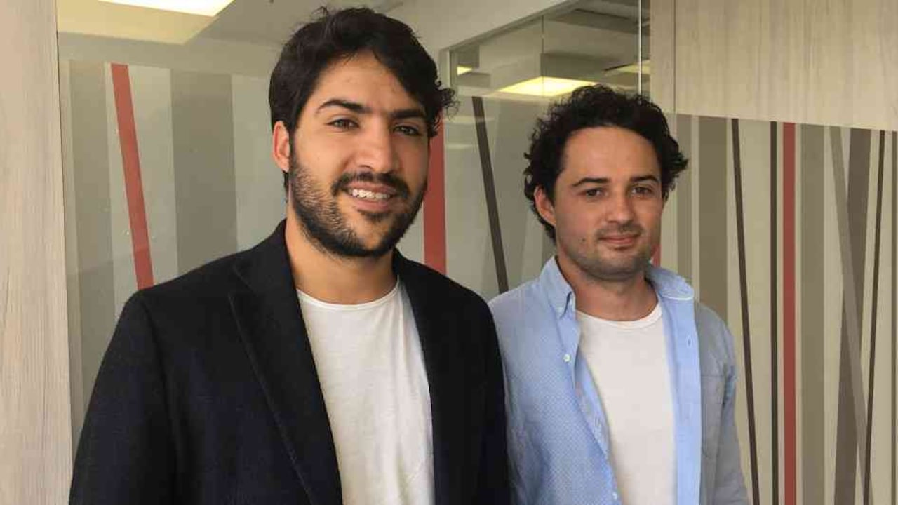 Martín García y Santiago Fajardo, cofundadores de Tueme.