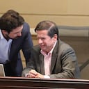 Comisiones económicas conjuntas hundieron el proyecto de ley de financiamiento
Ministro de Hacienda Diego Guevara
Ministro del Interior Juan Fernando Cristo Presidente de la Cámara Jaime Raúl Salamanca
Bogota diciembre 10 del 2024
Foto Guillermo Torres Reina - SEMANA