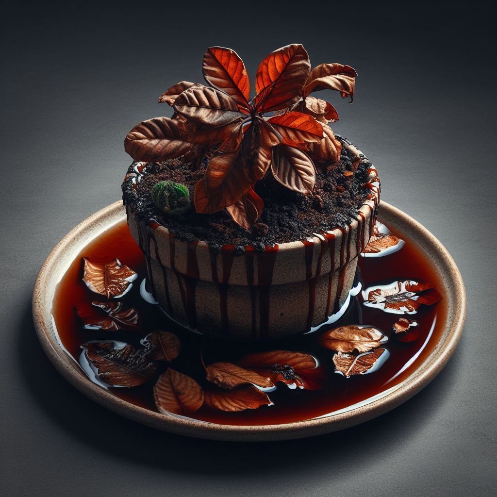 Planta con exceso de agua.