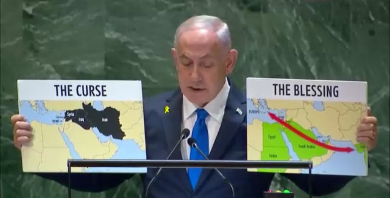 Benjamin Netanyahu en la ONU