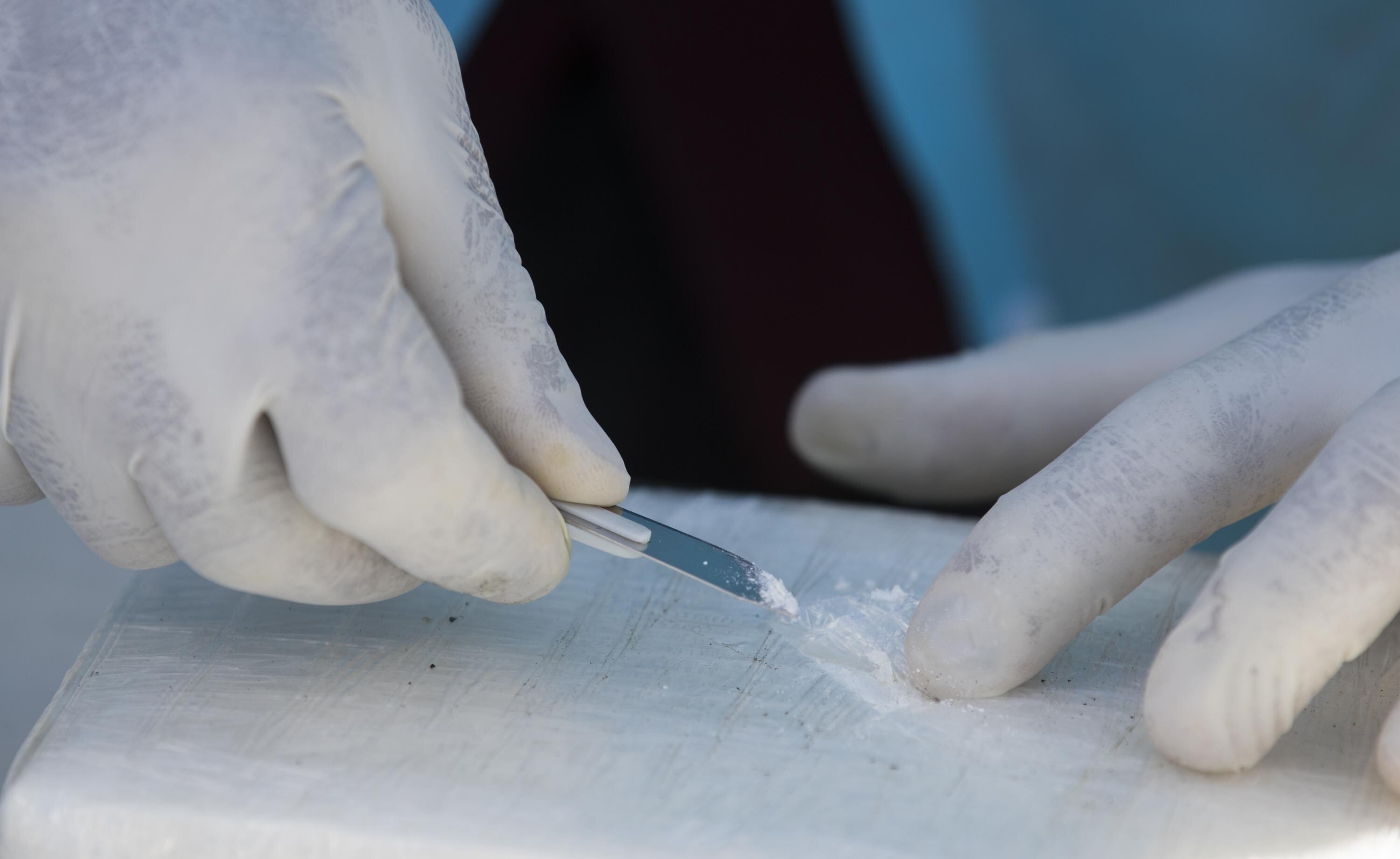  En total fueron incautados 21 mil gramos del estupefaciente. 