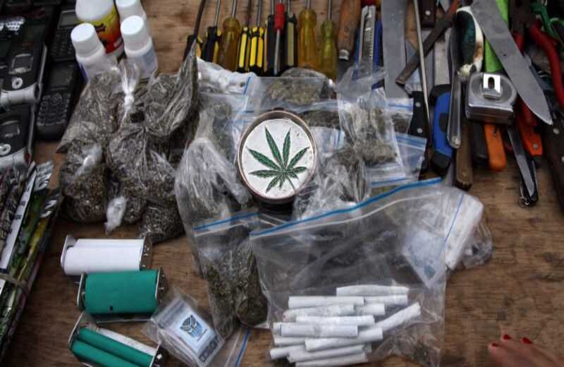 Todo tipo de drogas se vendían en este lugar. 