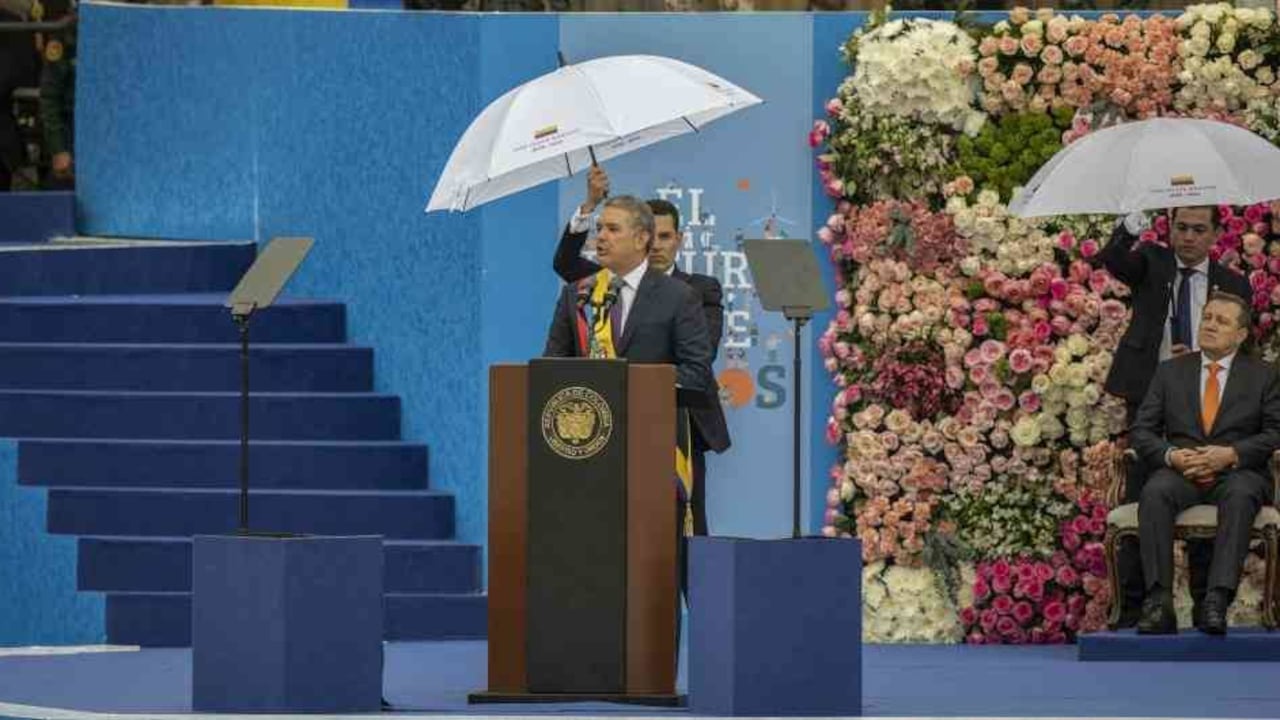 Durante su discurso de posesión el presidente Iván Duque se comprometió a atacar la deforestación. Foto: Revista Semana