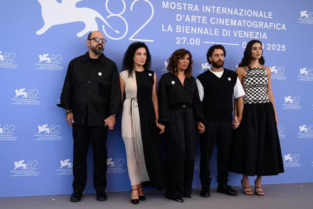 El equipo de La voz de Hind presentó la película en el Festival Internacional de Cine de Venecia 2025. Foto: La Zona