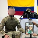 Soldados colombianos reclutados en Ucrania.