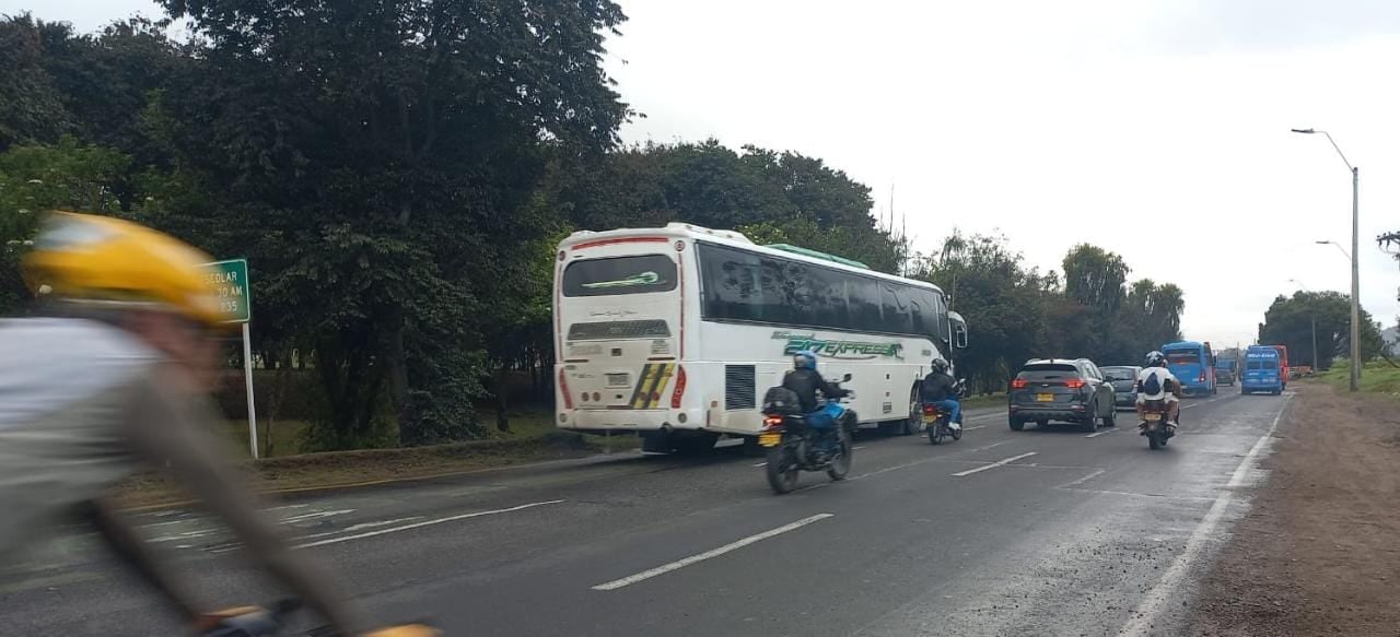 Movilidad en la autopista Norte