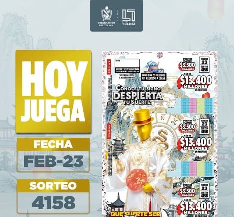 Sorteo 4158.