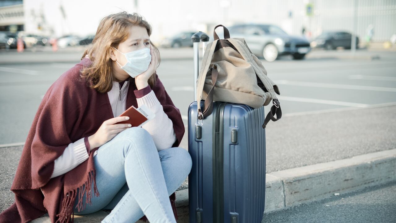 Foto de referencia sobre un viajero