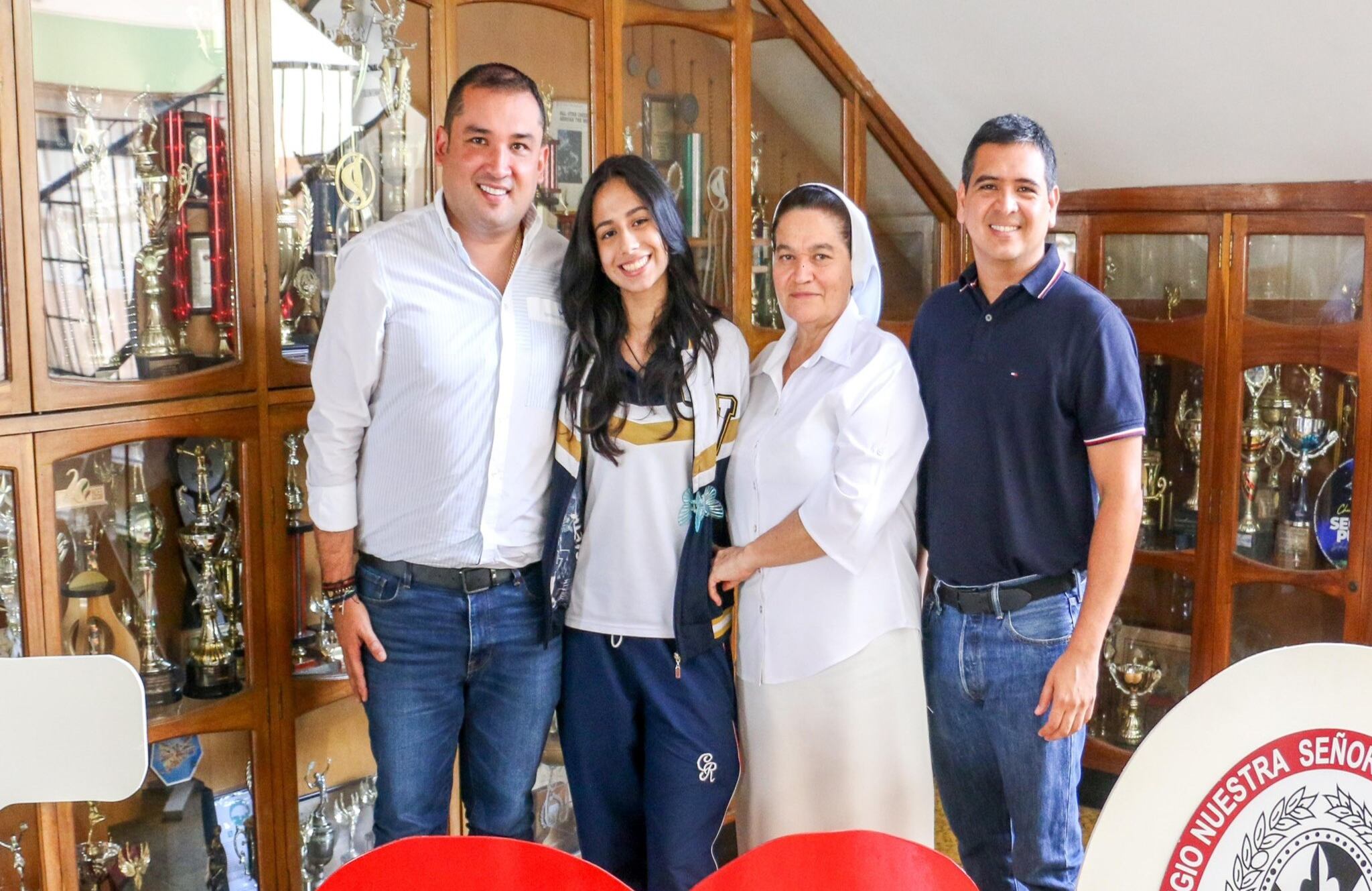 Valeria Díaz González, estudiante con mejor puntuación en las pruebas Saber 11