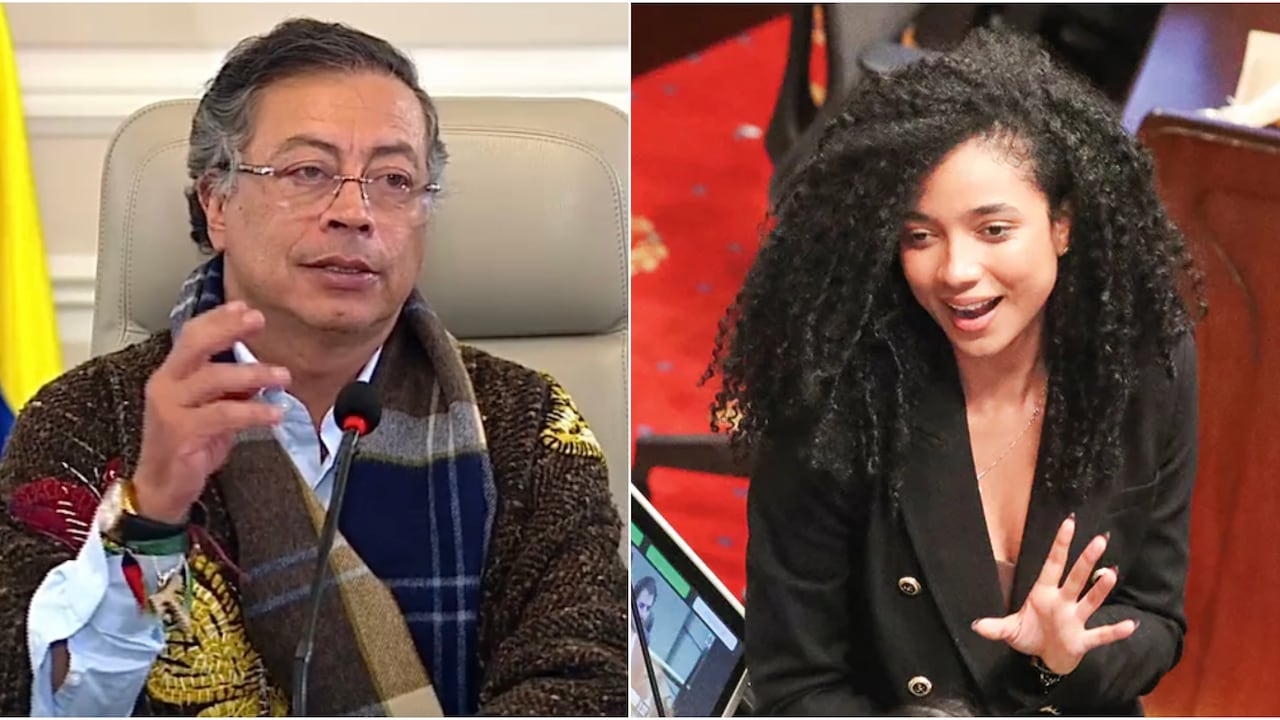 Gustavo Petro y Juliana Guerrero