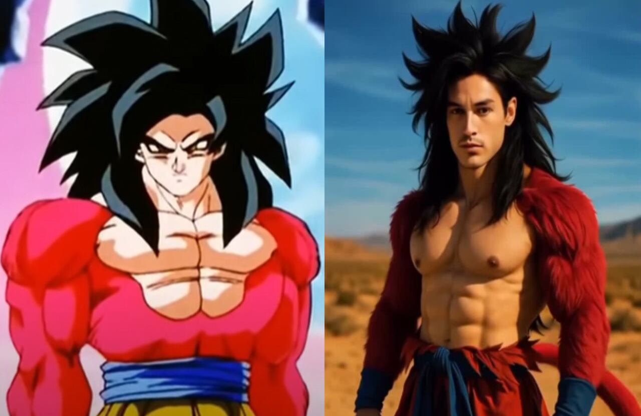 Serie animada Dragon Ball GT.