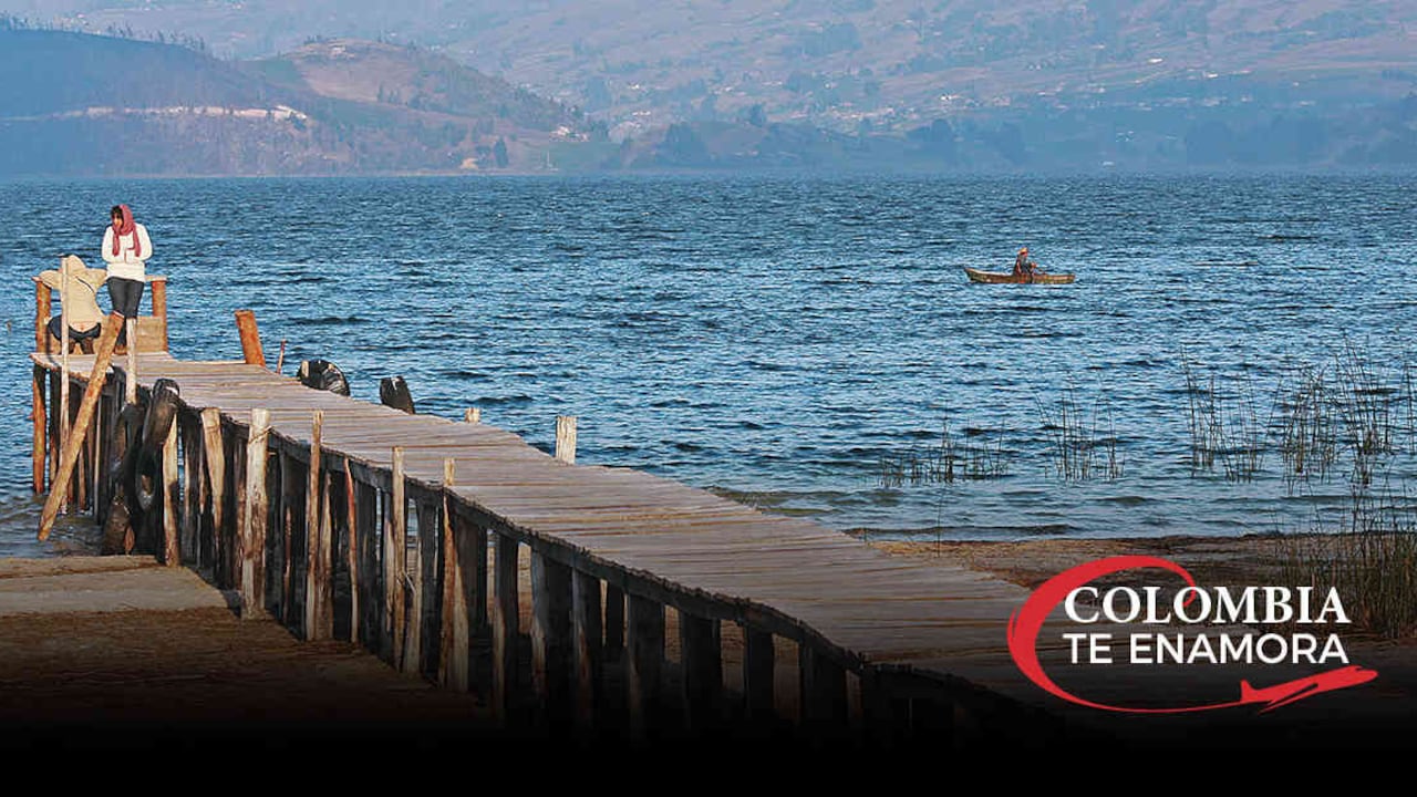 La Laguna de Tota en Aquitania.