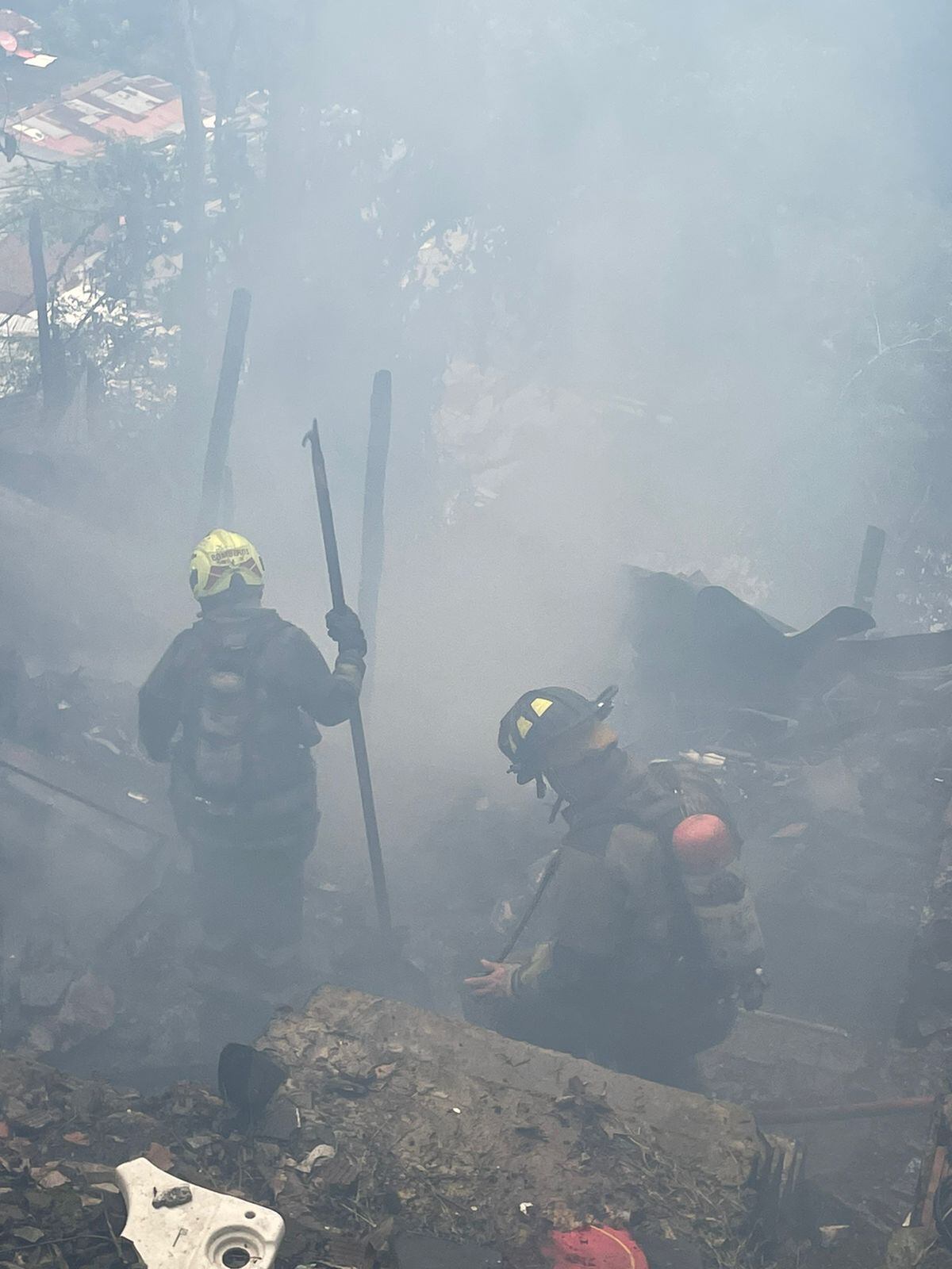 Incendio en Medellín
