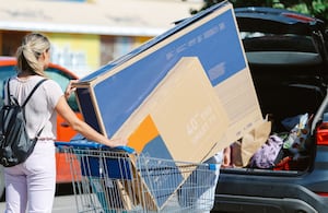 Se podrán llevar televisores usados como parte de pago para adquirir uno nuevo.