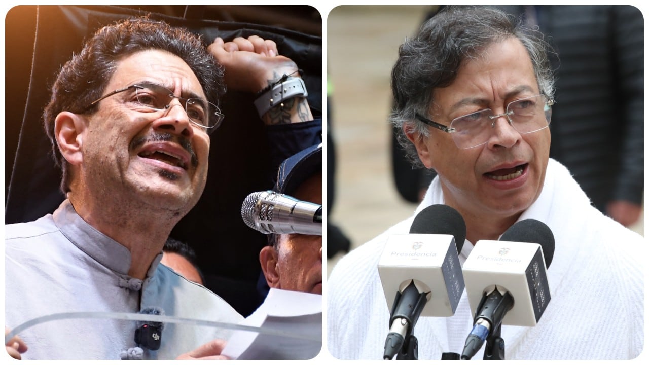 Iván Cepeda y Gustavo Petro.