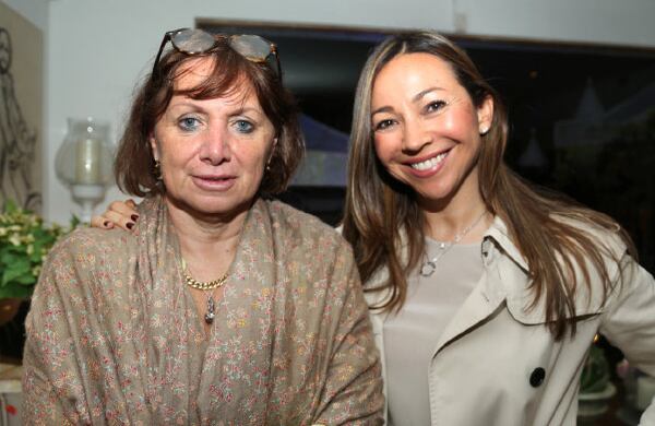 Mónica de Greiff y D’arcy Quinn.