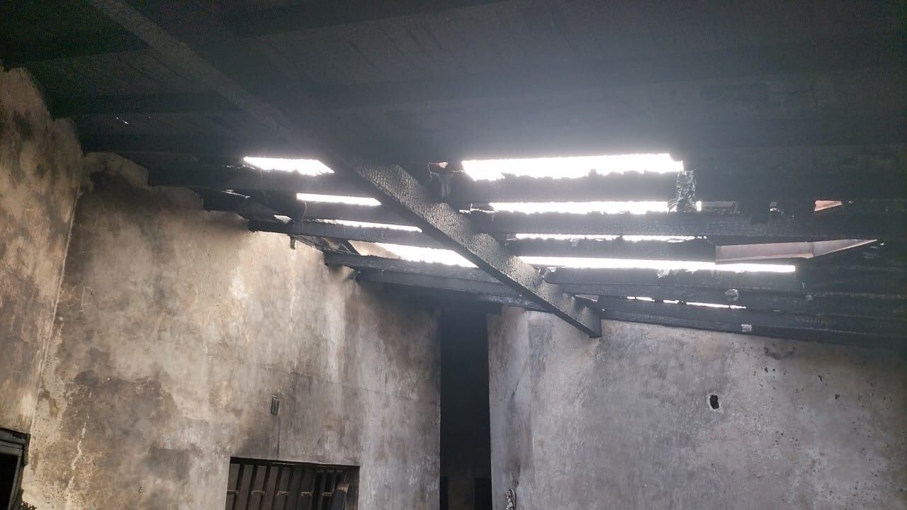 En el suroeste de Antioquia, una escuela de ciclismo  sufrió en grave incendio