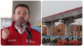 El alcalde de Bogotá, Carlos Fernando Galán, anunció los avances del proyecto del metro de la ciudad.
