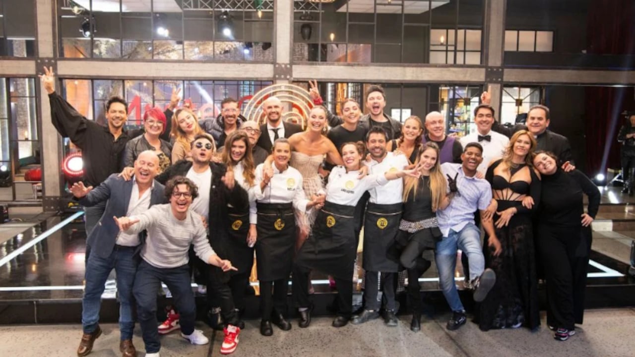 Famosos en el final de 'MasterChef Celebrity'.